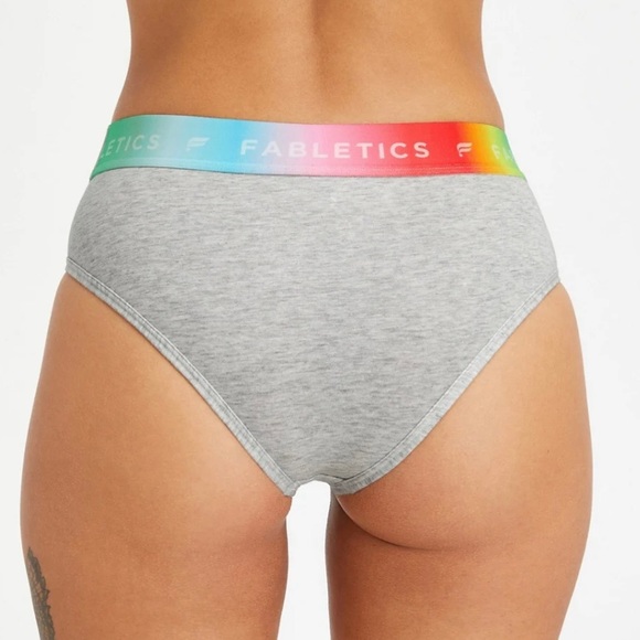 NWT Fabletics Pride High-Waisted Brief Size M - Picture 2 of 4